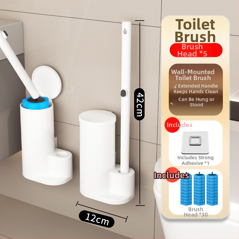 Jednorázová hlavica toalietovej kefy – materiál špongie, do domácností a internátov