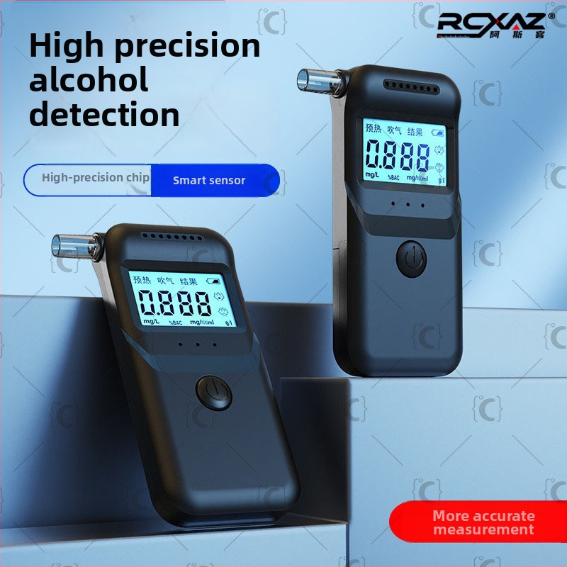 Prenosný dychový tester alkoholu MR997, RCXAZ, rozsah merania 0,00–0,19% BAC, presnosť ±0,01% BAC, doba odozvy 5 s