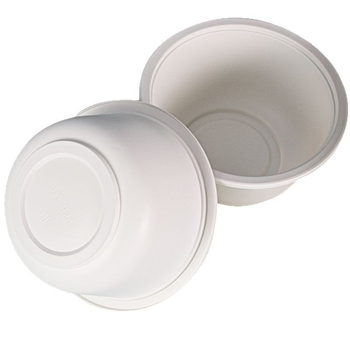 First Green bol biodegradabil din amidon de porumb, pentru o singură folosinire, formă circulară, grosime 0,5 mm, 500 buc./carton