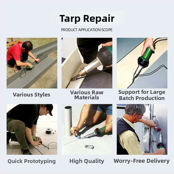 Nerezová oceľová dlhá tryska pre horúci vzduch plastového zváracieho pištoľa, kompatibilná s WP9/20/25/17/18/26, Rongqing hardware