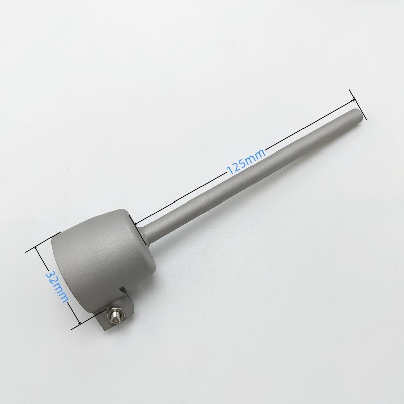 Дълга дюза от неръждаема стомана за горещ въздух за заваряване на пластмаса, съвместима WP9/20/25/17/18/26, Rongqing hardware