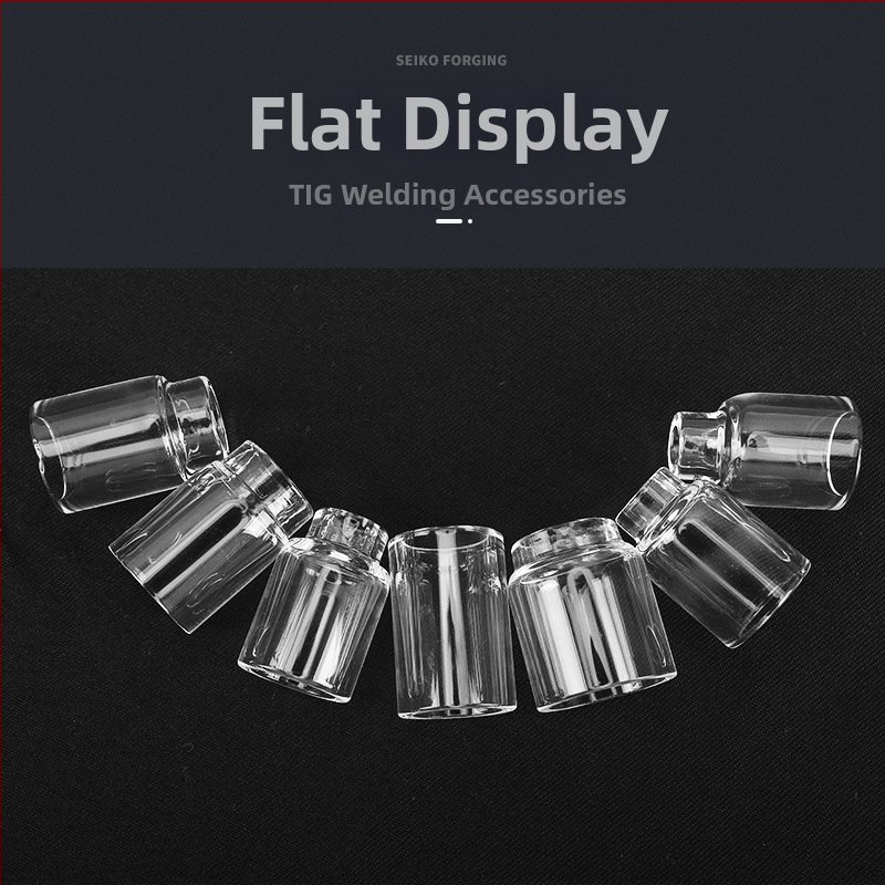 Príslušenstvo k argónovej oblúčovej zváračke WP-17/18/26 — priehľadná ochranná krytka a porcelánová tryska