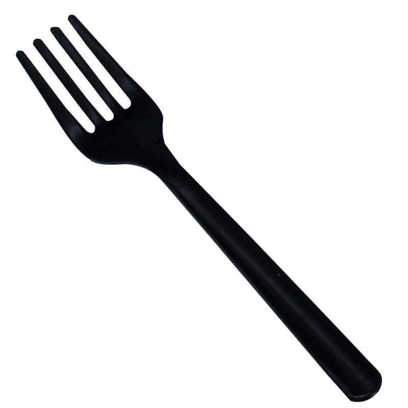 Jednokratna vilica za voće i deserte, jednostavan stil, materijal PS, 100 komada u paketu, mikrovalna pećnica nije dostupna, nebiodegradibilna