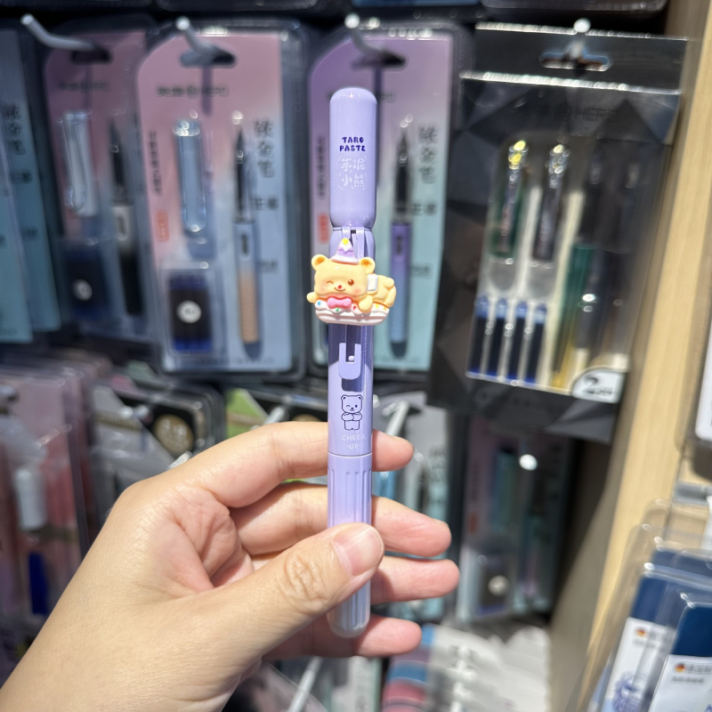 Aurora Borealis 8601 Butter Bear магнитна писалка с система за мастило в торбичка, 12 бр./кутия