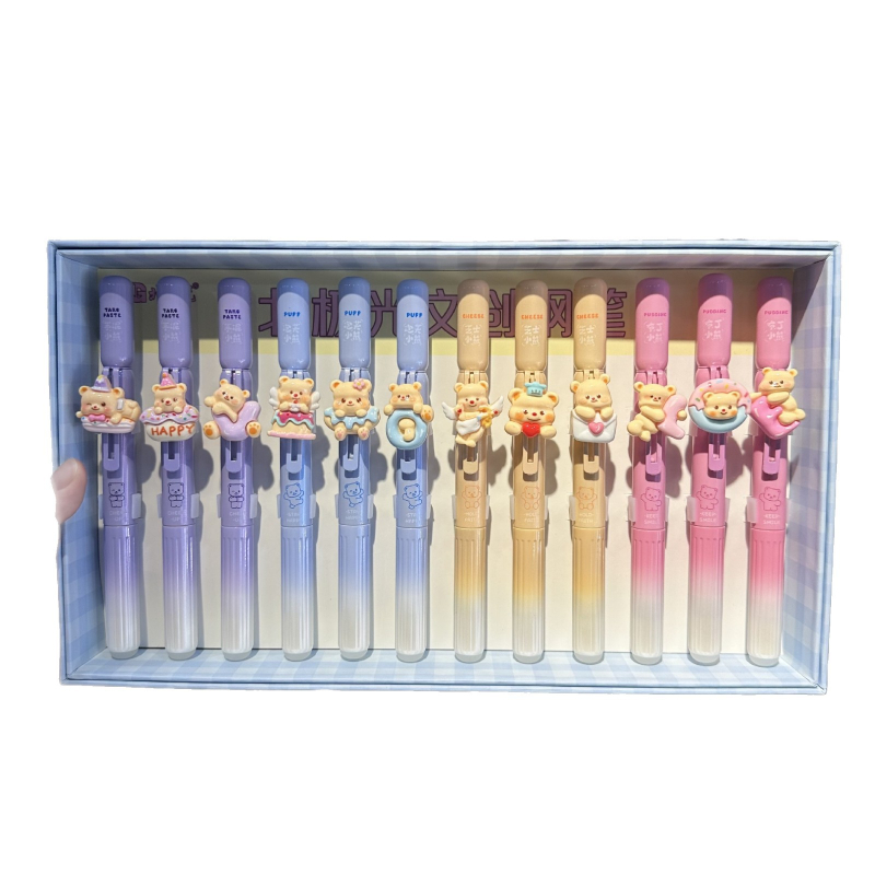 Aurora Borealis 8601 Butter Bear магнитна писалка с система за мастило в торбичка, 12 бр./кутия