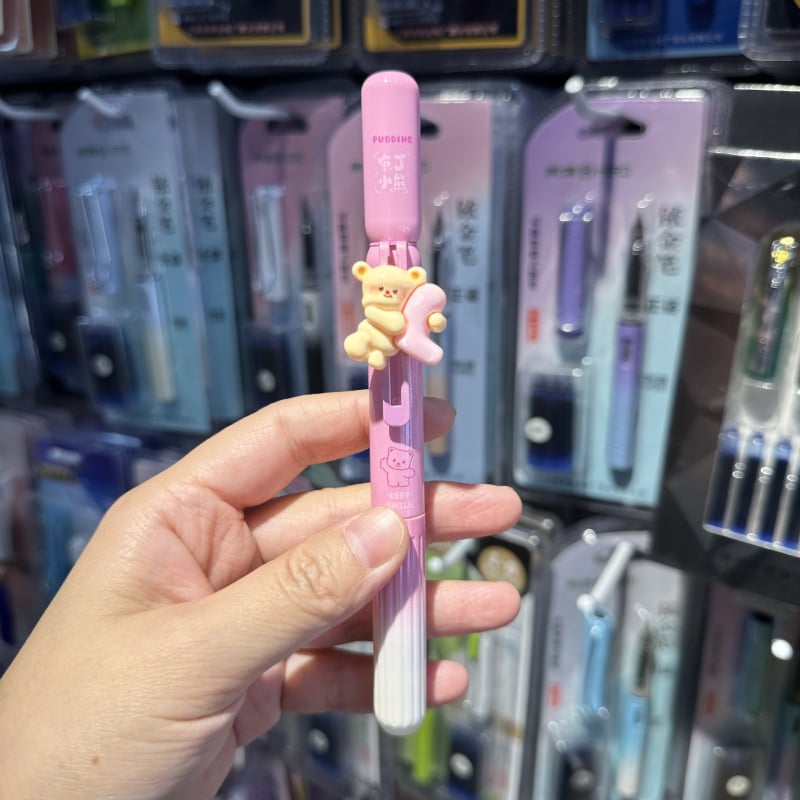 Aurora Borealis 8601 Butter Bear магнитна писалка с система за мастило в торбичка, 12 бр./кутия