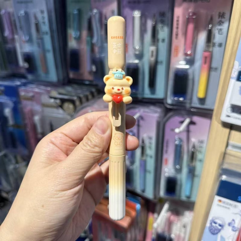 Aurora Borealis 8601 Butter Bear магнитна писалка с система за мастило в торбичка, 12 бр./кутия