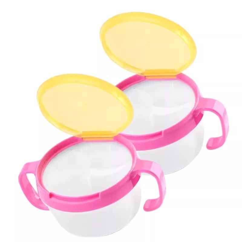 Bol pentru gustări pentru bebeluți, din polipropilenă (PP), pentru copii peste 3 luni, stil simplu