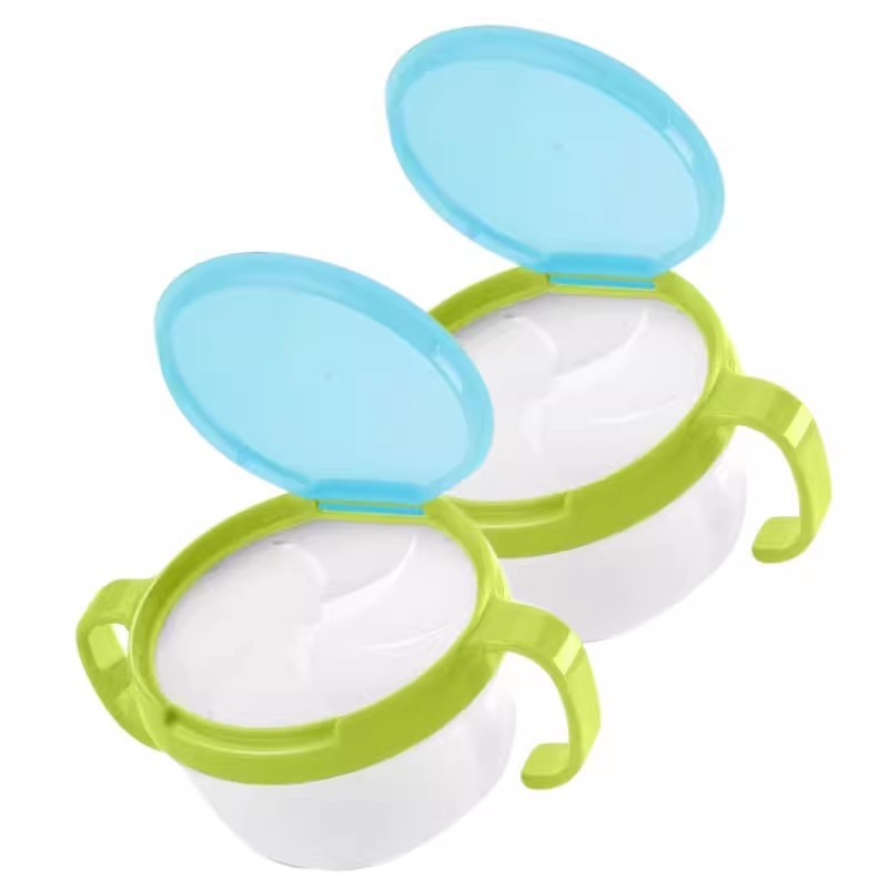 Bol pentru gustări pentru bebeluți, din polipropilenă (PP), pentru copii peste 3 luni, stil simplu