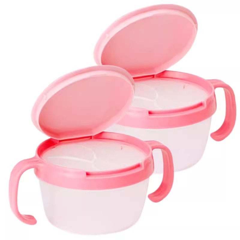 Bol pentru gustări pentru bebeluți, din polipropilenă (PP), pentru copii peste 3 luni, stil simplu