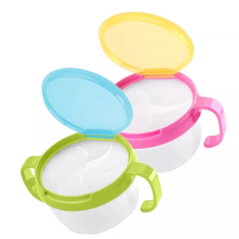 Bol pentru gustări pentru bebeluți, din polipropilenă (PP), pentru copii peste 3 luni, stil simplu