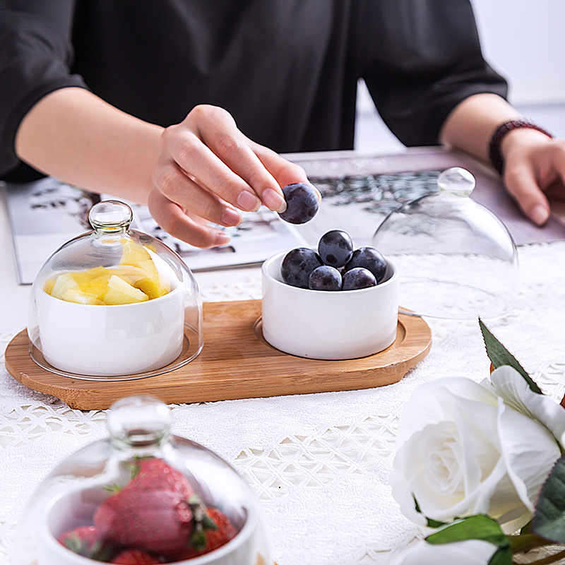 Porcelanska okrugla zdjela, jednobojna, nije prikladna za mikrovalnu pećnicu, dostupna prilagodba i ispis logotipa