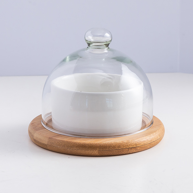 Porcelanska okrugla zdjela, jednobojna, nije prikladna za mikrovalnu pećnicu, dostupna prilagodba i ispis logotipa