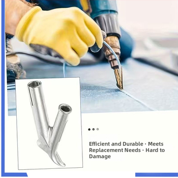 Set nehrdzdejúcej ocele pre zváranie horúcim vzduchom – rýchla trojuholníková dýza, dýza s pevným bodom, okrúhla dýza Y-typ; kompatibilné s Tig150