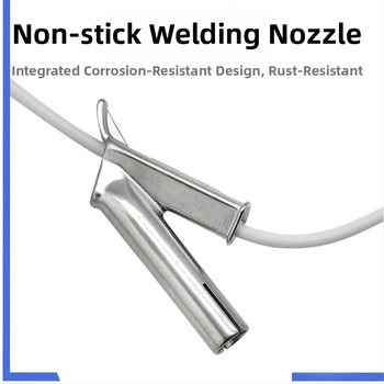 Set nehrdzdejúcej ocele pre zváranie horúcim vzduchom – rýchla trojuholníková dýza, dýza s pevným bodom, okrúhla dýza Y-typ; kompatibilné s Tig150