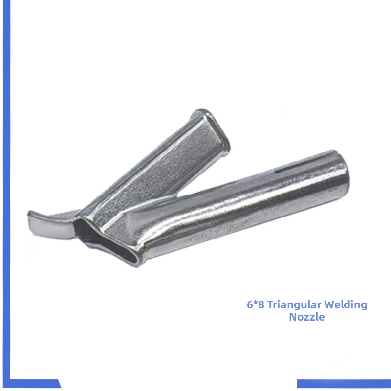 Set nehrdzdejúcej ocele pre zváranie horúcim vzduchom – rýchla trojuholníková dýza, dýza s pevným bodom, okrúhla dýza Y-typ; kompatibilné s Tig150