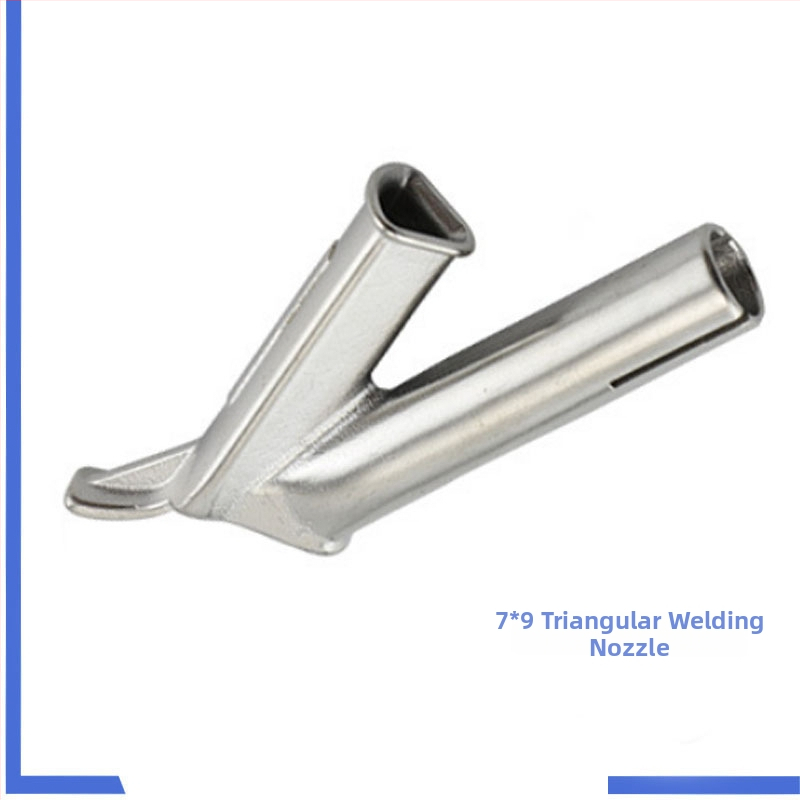 Set nehrdzdejúcej ocele pre zváranie horúcim vzduchom – rýchla trojuholníková dýza, dýza s pevným bodom, okrúhla dýza Y-typ; kompatibilné s Tig150