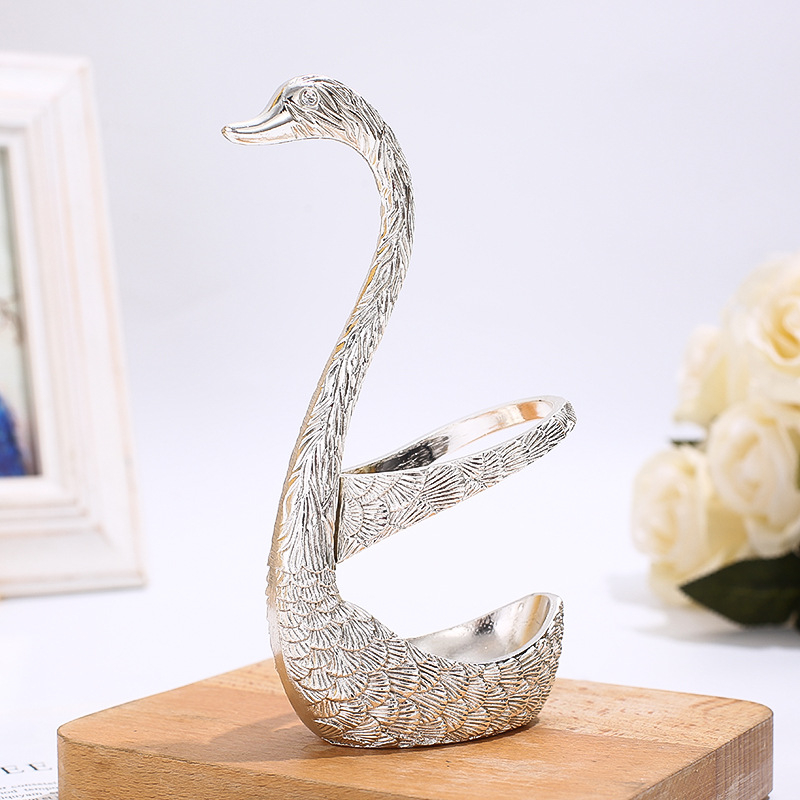 Set vilica i žlica za voće, metalni, stil laganog luksuza, zrcalno poliranje, Yue Jun Chao marka