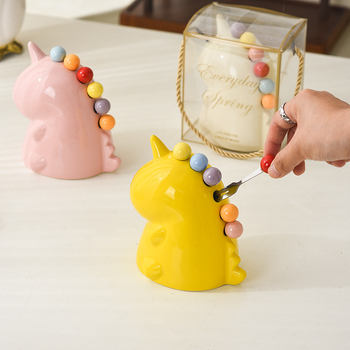 New meite Keramički set vilica za voće - Sladak karikaturistički stil, Karikatura uzorak, Prvoklasna kvaliteta