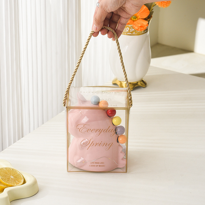 New meite Keramički set vilica za voće - Sladak karikaturistički stil, Karikatura uzorak, Prvoklasna kvaliteta