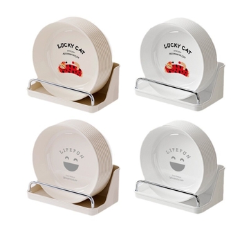 Plastični retro tanjur – jednostavan, sladak tanjur za voće i grickalice, lagani luksuzni stolni posuđe