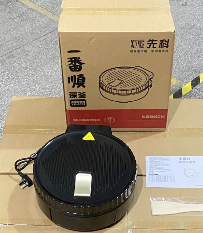 Xianke 9960 Elektrická panvica na palacinky s dvojstranným vykurovaním