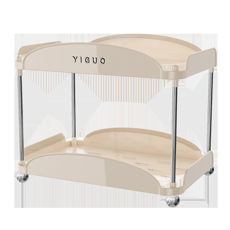 Настолен държач за чаши с двойно ниво за отточване, ABS+PET, модерен минималистичен дизайн