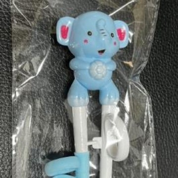 Paličice za učenje za djecu — silikon, set dječjih posuđa s žličicama i vilicama, sladak, svjež dizajn, za djecu od 6 mjeseci