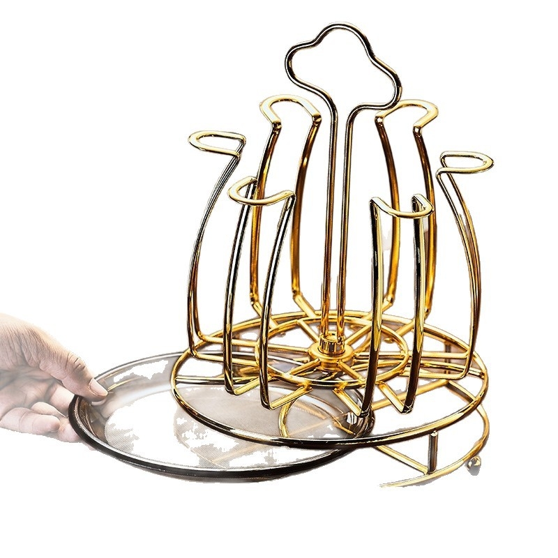 Set staklenih čaša za kućno posluživanje, nordijski stil, materijal Deao, marka Sheng bangrong, velika kapaciteta, s odvodi za ocjeđivanje