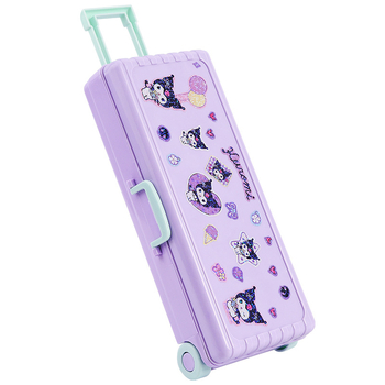 Műanyag kettőszintes összecsukható irodaszertartó – nagy kapacitású, többfunkciós ceruzatartó, modell TLBH-01DK2