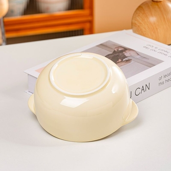 Keramička zdjela s jednostavnim stilom, nije prikladna za mikrovalnu pećnicu, bez logotipa, idealan poslovni dar