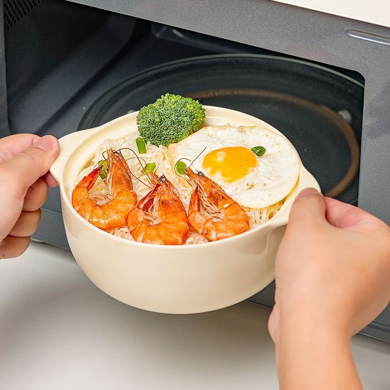 Keramička zdjela s jednostavnim stilom, nije prikladna za mikrovalnu pećnicu, bez logotipa, idealan poslovni dar