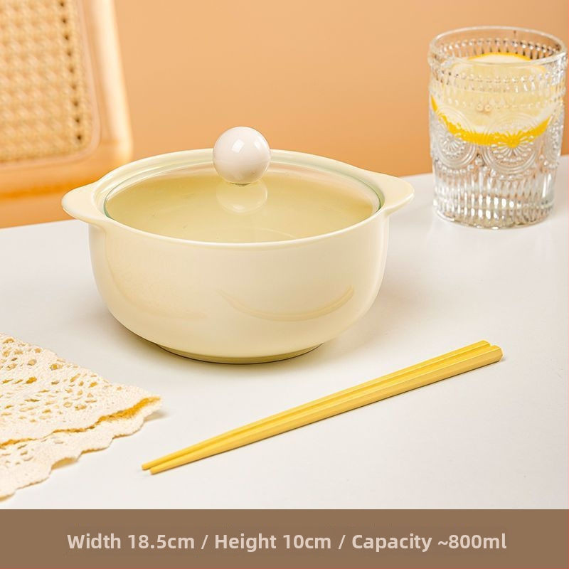 Keramička zdjela s jednostavnim stilom, nije prikladna za mikrovalnu pećnicu, bez logotipa, idealan poslovni dar