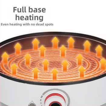 Električni gril tiganj s non-stick površinom bez dima, model ZA-218B, 1000W, 110–220V, grijanje s jedne strane