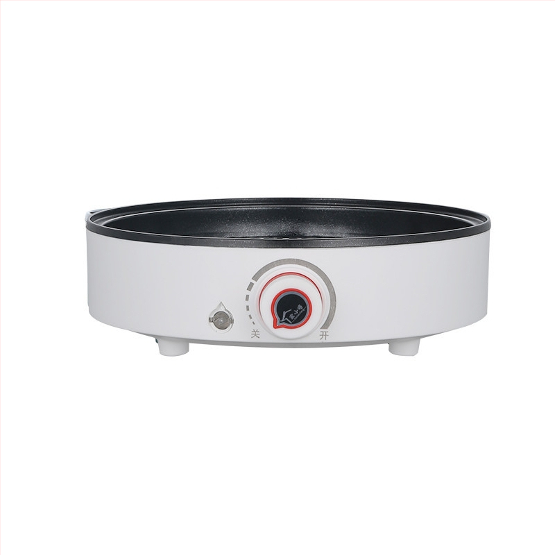 Električni gril tiganj s non-stick površinom bez dima, model ZA-218B, 1000W, 110–220V, grijanje s jedne strane