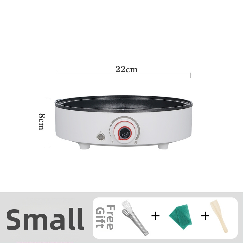 Električni gril tiganj s non-stick površinom bez dima, model ZA-218B, 1000W, 110–220V, grijanje s jedne strane