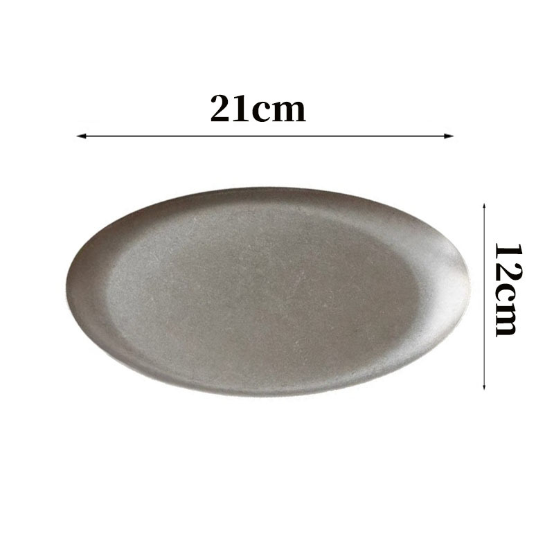 Set posuđa od 304 nehrđajućeg čelika — retro snježna pahulja industrijskog stila; zdjele i tanjuri, zdjele za rižu, juhe, posude za umake; moderna jednostavnost; mogućnost loga