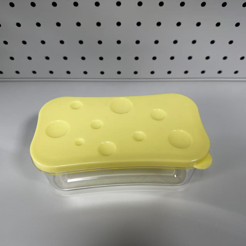 Kutija za skladištenje sira i maslaca, plastična, pravokutna, 800–1000 ml, sigurno za mikrovalnu, čuva hranu svježu