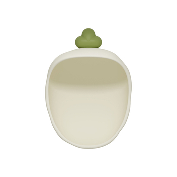 Dječja silikon zdjelica za hranjenje sa usisnom čašom - silikonski materijal za hranu, 1 kom., od 6 mjeseci