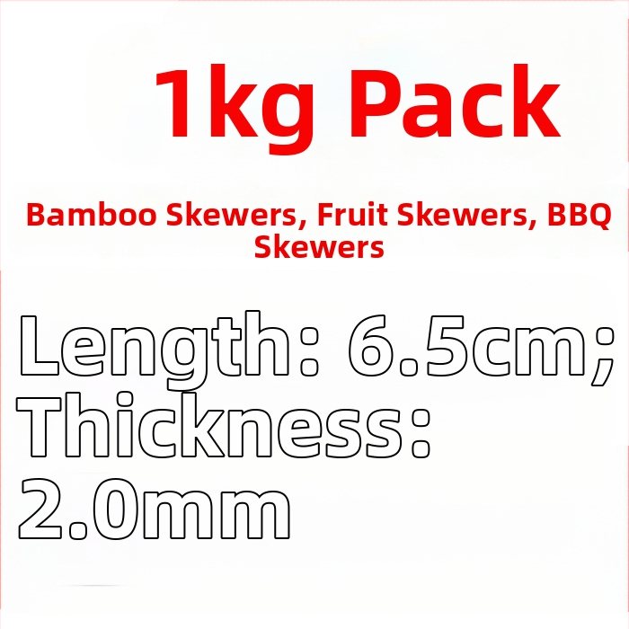 Bețișoare de fructe din bambus, furculițe pentru fructe pentru grătar – vârfuri lungi