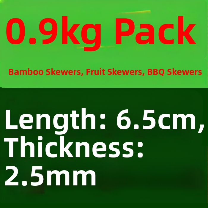 Bețișoare de fructe din bambus, furculițe pentru fructe pentru grătar – vârfuri lungi