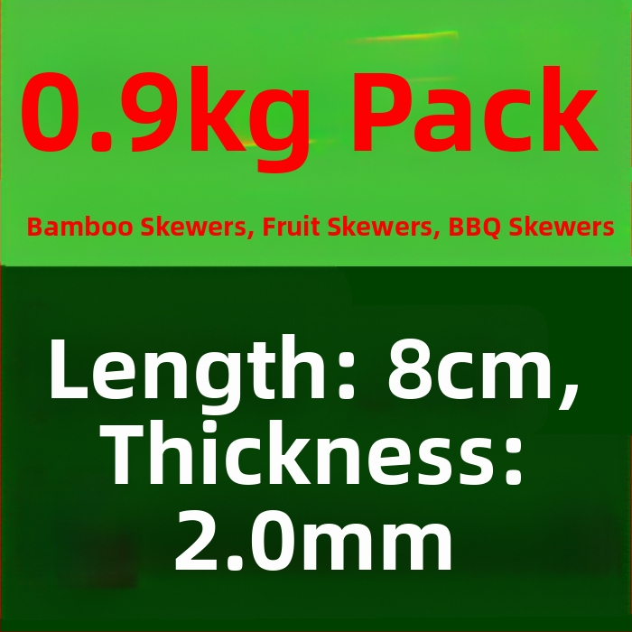 Bețișoare de fructe din bambus, furculițe pentru fructe pentru grătar – vârfuri lungi