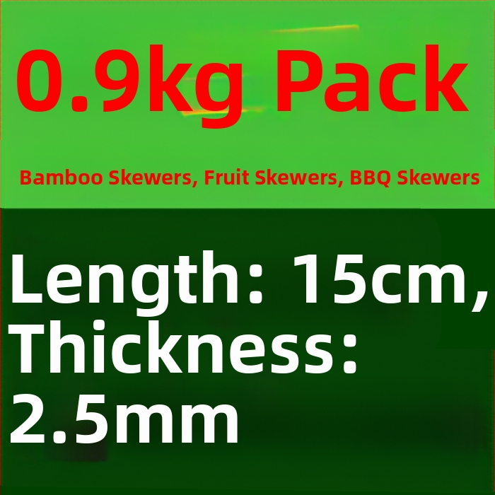 Bețișoare de fructe din bambus, furculițe pentru fructe pentru grătar – vârfuri lungi