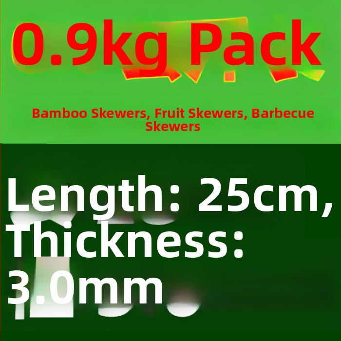 Bețișoare de fructe din bambus, furculițe pentru fructe pentru grătar – vârfuri lungi