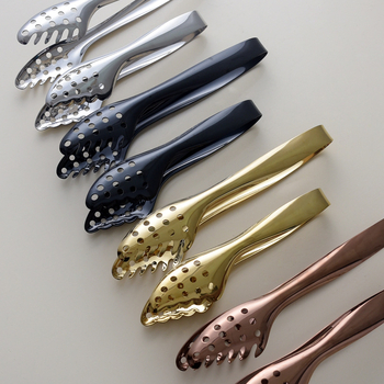 Европейски стил клип за стейк, 304 неръждаема стомана, антихлъзгащ клип за храна за грил и кухня