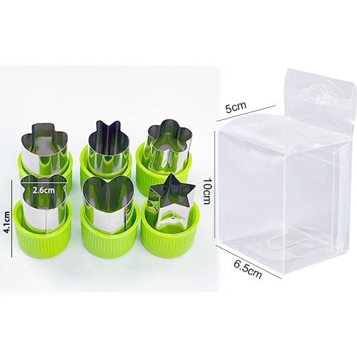 Kalup za reljefno rezanje – Nehrđajući čelik, Zvjezdasti oblik, Serija cvijeća, Pin Hengzuo