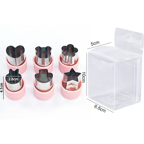 Kalup za reljefno rezanje – Nehrđajući čelik, Zvjezdasti oblik, Serija cvijeća, Pin Hengzuo