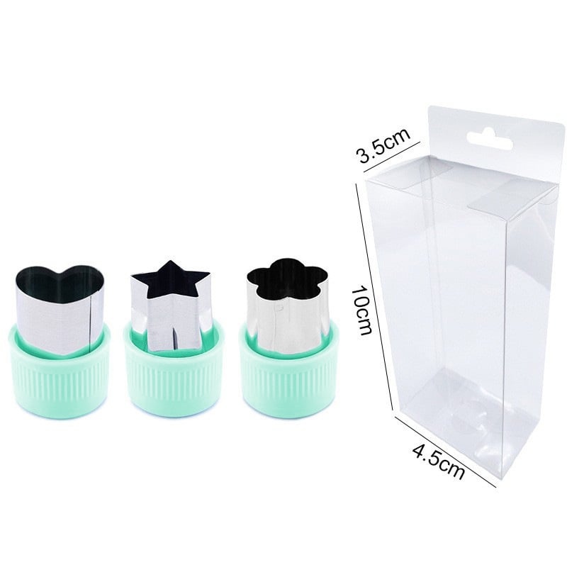 Kalup za reljefno rezanje – Nehrđajući čelik, Zvjezdasti oblik, Serija cvijeća, Pin Hengzuo