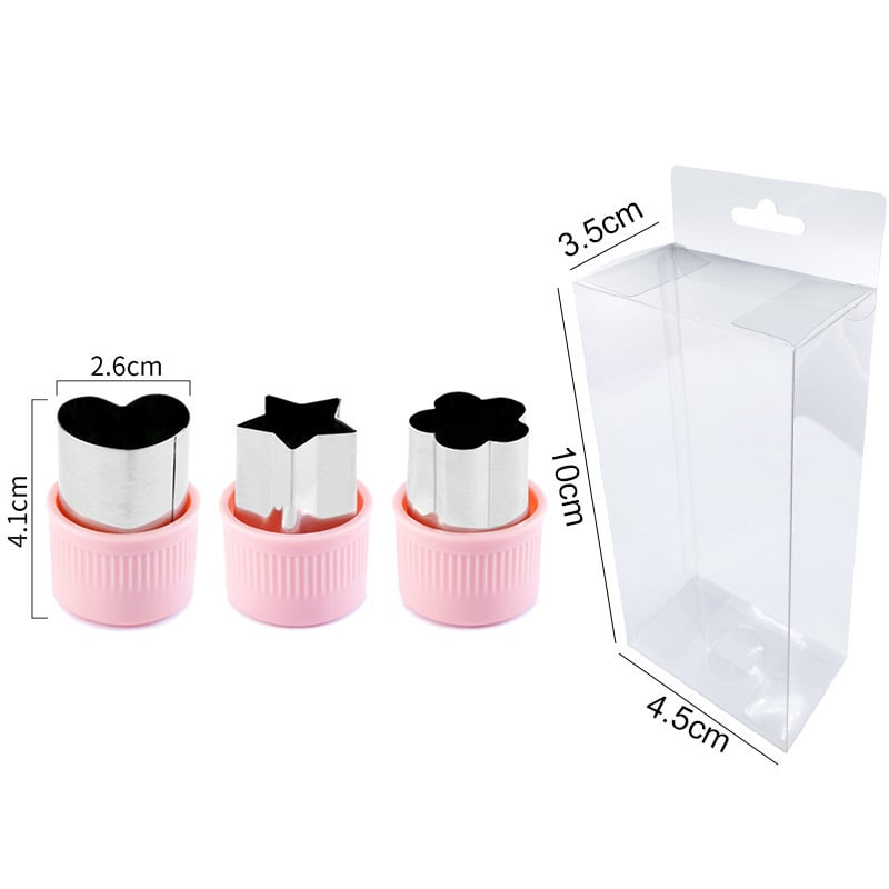 Kalup za reljefno rezanje – Nehrđajući čelik, Zvjezdasti oblik, Serija cvijeća, Pin Hengzuo