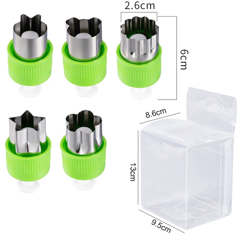 Kalup za reljefno rezanje – Nehrđajući čelik, Zvjezdasti oblik, Serija cvijeća, Pin Hengzuo